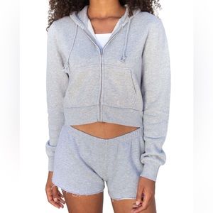 Brandy Melville crop hoodie